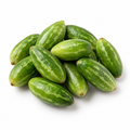ತೊಂಡೆಕಾಯಿ — ಬಿಳಿ ಹಿನ್ನೆಲೆಯ AI ಉದಾಹರಣೆ ಚಿತ್ರ